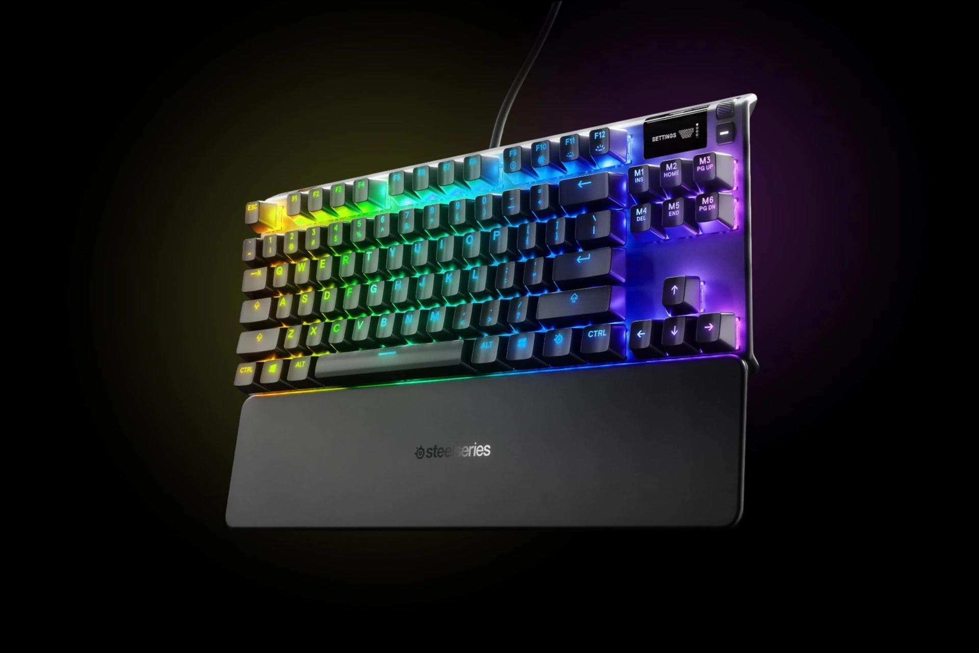 USATO RICONDIZIONATO - Tastiera GAMING - STEELSERIES  Apex 7 TKL - RGB