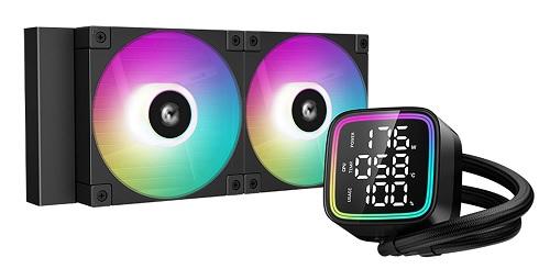 Sistema per CPU a liquido - LD240 2ventole ARGB - 240mm - BLACK