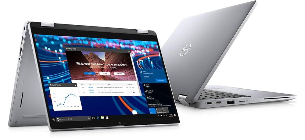  USATO RICONDIZIONATO - DELL Latitude 3330 2in1 (2022) CPU i5-1145G7 / RAM 16Gb / SSD 256Gb / 13.3   Full HD Touch / Win11 Pro+ Office 2021 Pro 