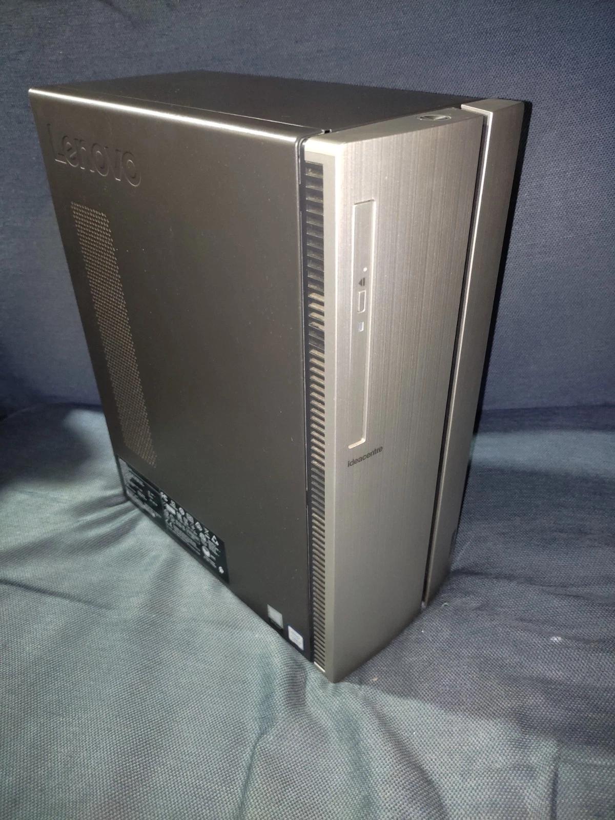 Lenovo IdeaCentre Tower (2019) i7-8700 / RAM 12Gb / SSD 480GB / AMD Radeon RX550 2GB / Win 11 Pro *USATO RICONDIZIONATO*