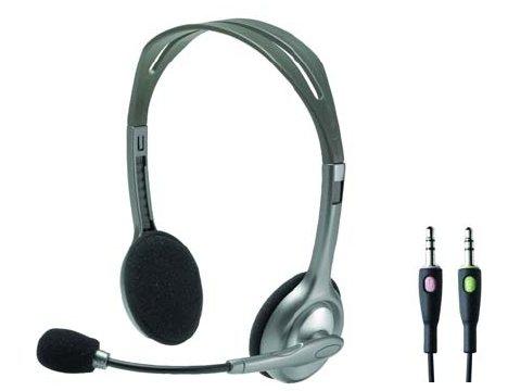 Cuffie a padiglione+microfono Stereo Headset H110 (981-000271)