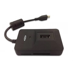 Lettore di memorie esterno micro USB OTG con porta USB 3.0 (cod.E31516)