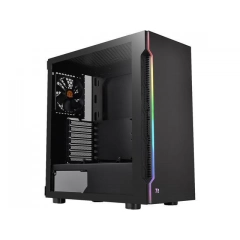 Middle tower H200 TG RGB - Black