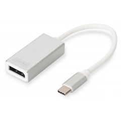 Cavetto Adattatore USB-C/USB 3.1 Type C - Maschio / DISPLAY PORT 4K - Femmina (DA70844)